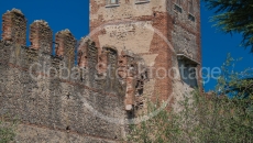 Tower with city wall Lazise