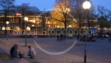 Theatre square in Ingolstadt, Germany