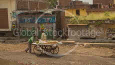 Street in Agra (India)