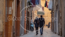 Alleyway in Bari (Italy)