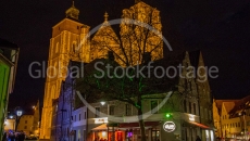Münster (church) of Ingolstadt at night