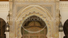 Palace door in Fès (Morocco)