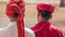 Turbans in Jaipur (India)